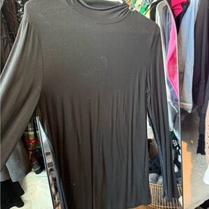 Dex Black Turtleneck Sweater